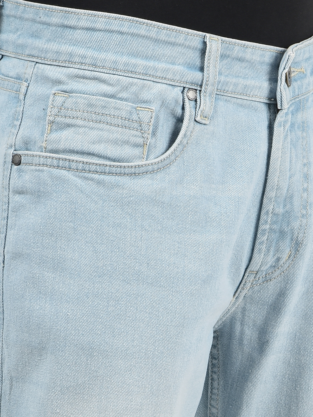 Numero Uno Men Solid Blue Jeans